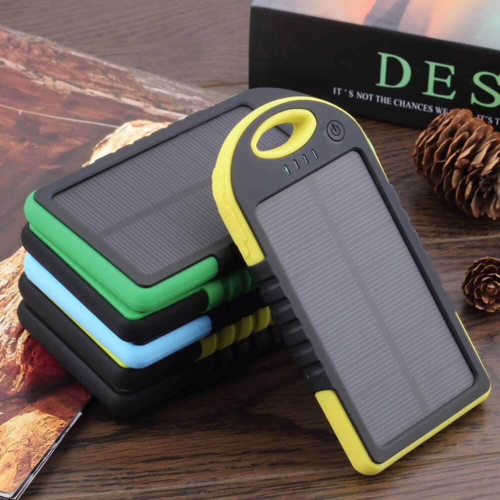 Solar Charger | Portable Solar Power Bank | Waterproof/Shockproof